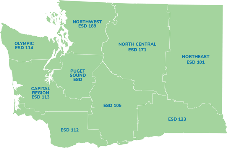 Our Educational Service Districts  Washington Association of Educational Service Districts